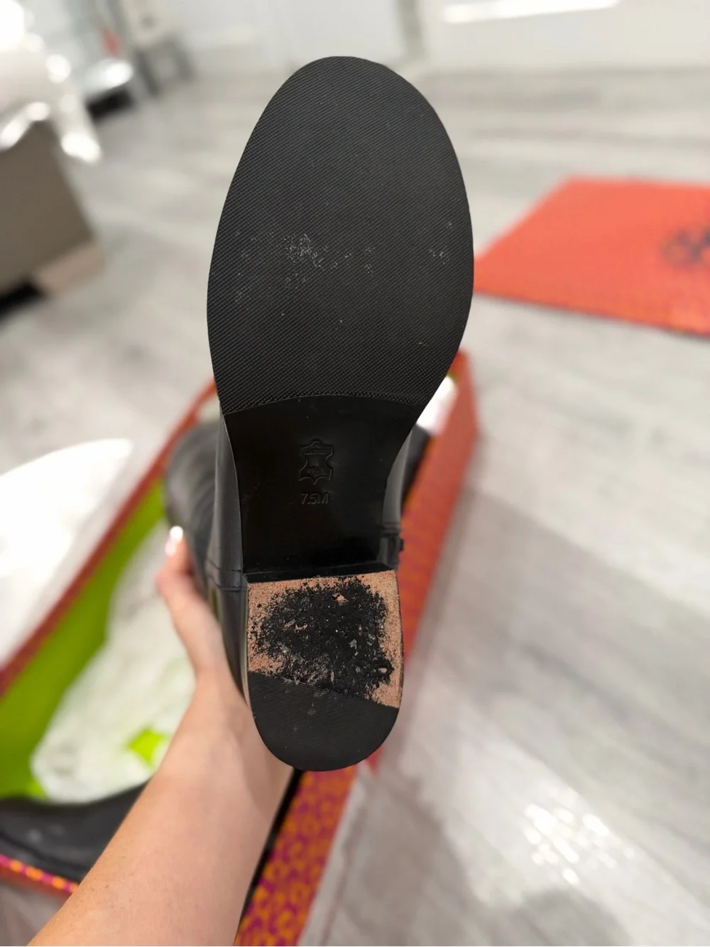 Tory Burch Riding Boots size 7.5